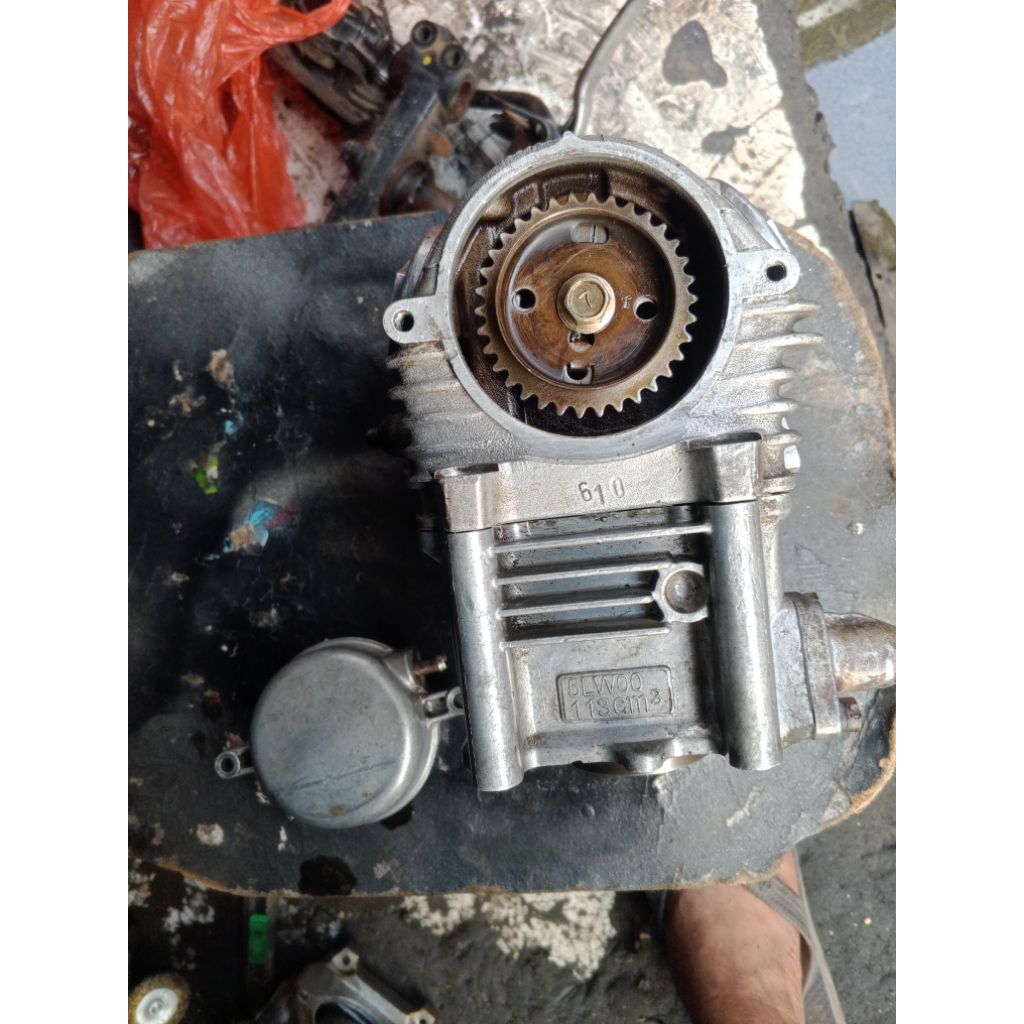 blok cylinder head blok kop boring blok seher yamaha mio garnis 5TL