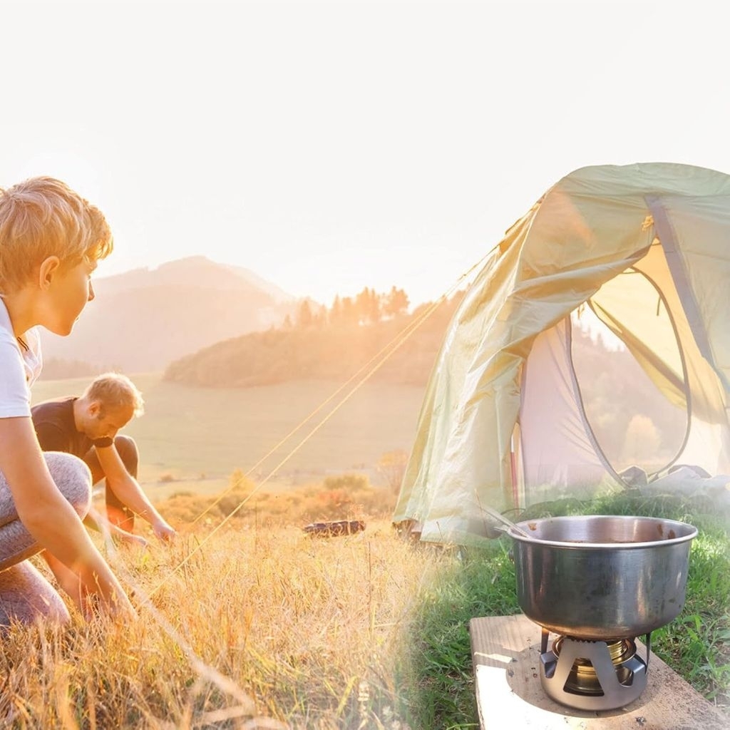 ALK01 ALOCS Kompor Portable Spiritus Camping Stove