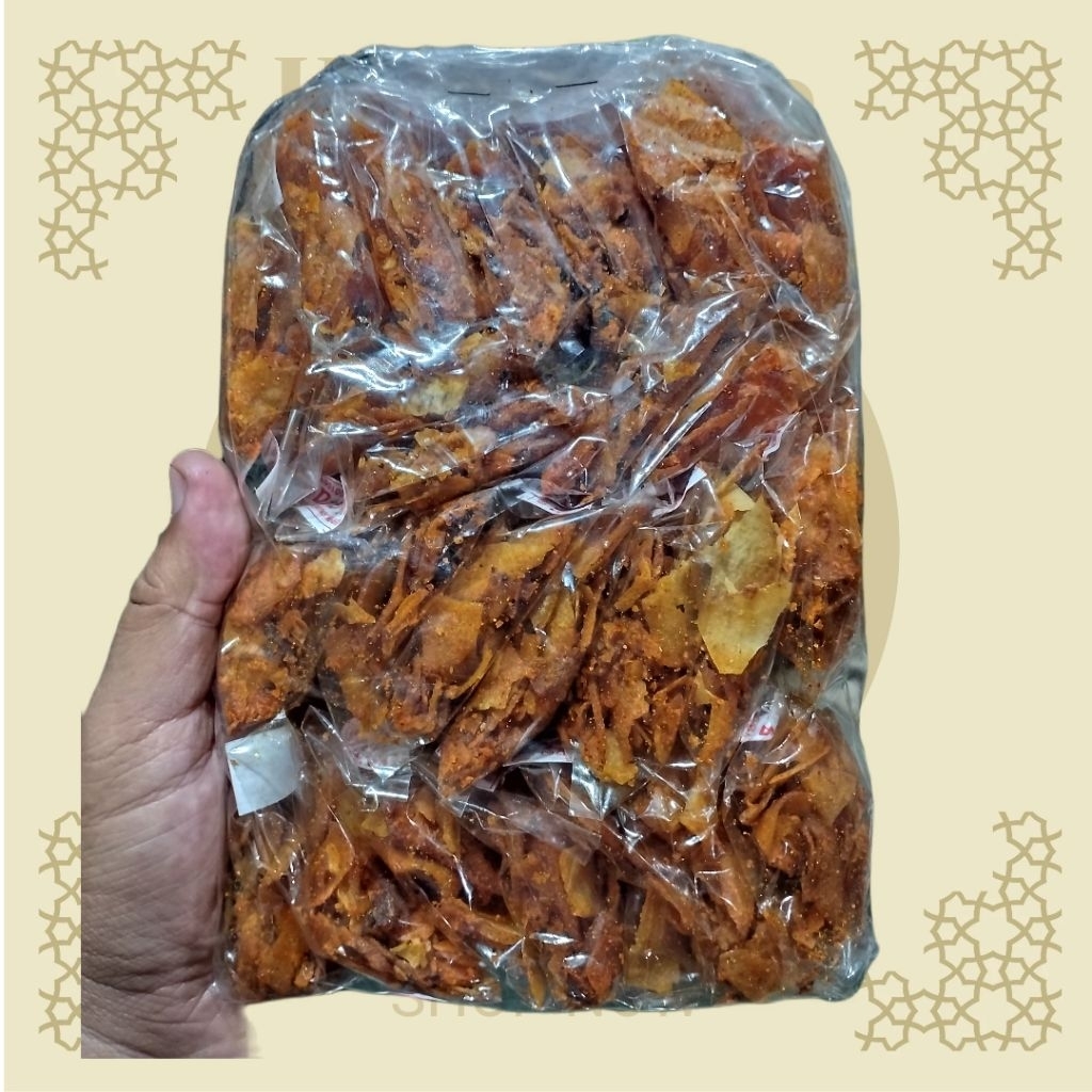 

Kripik singkong pedas ( dijamin nikmat )
