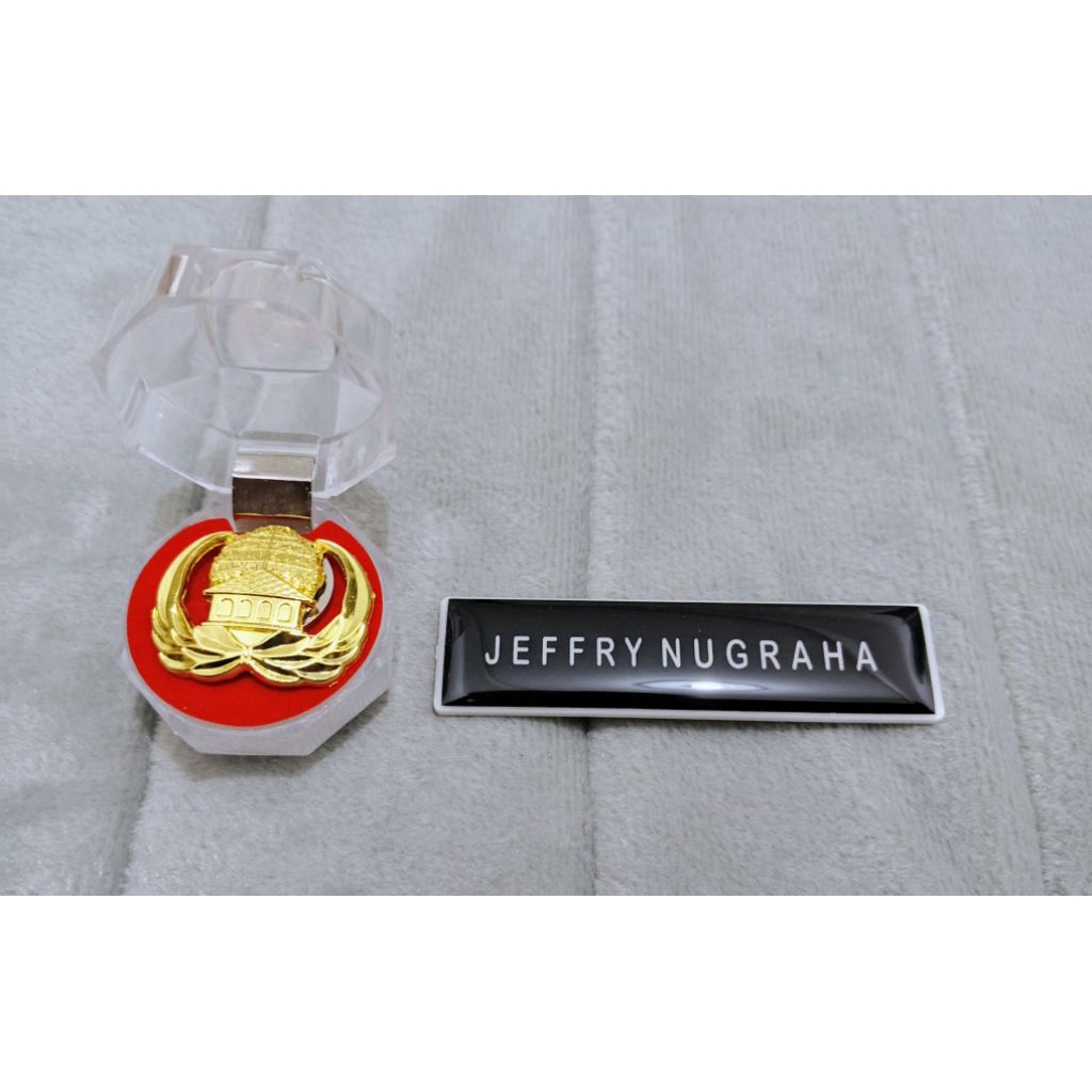 

Paket Nametag Magnet dan Pin KOPRI Plus Box