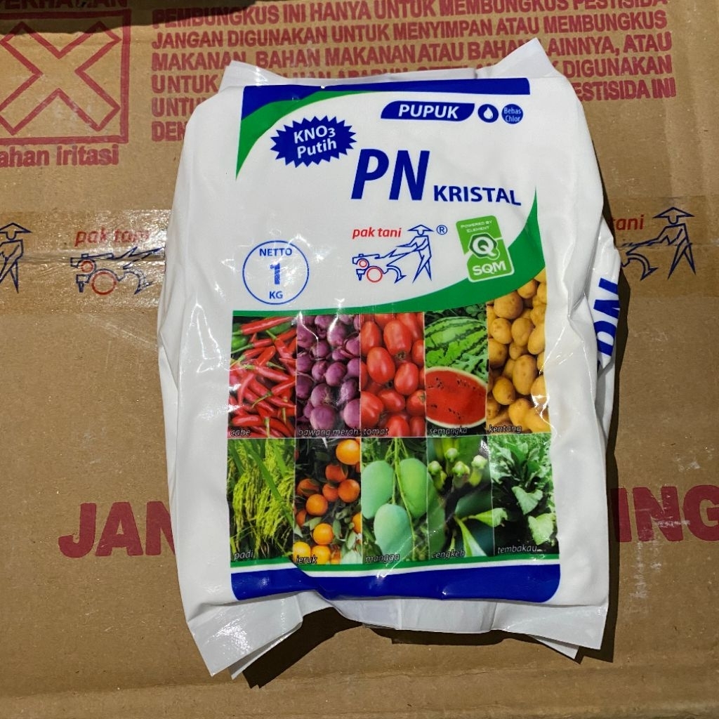 Pupuk PN Putih Kristal 1kg Pak Tani