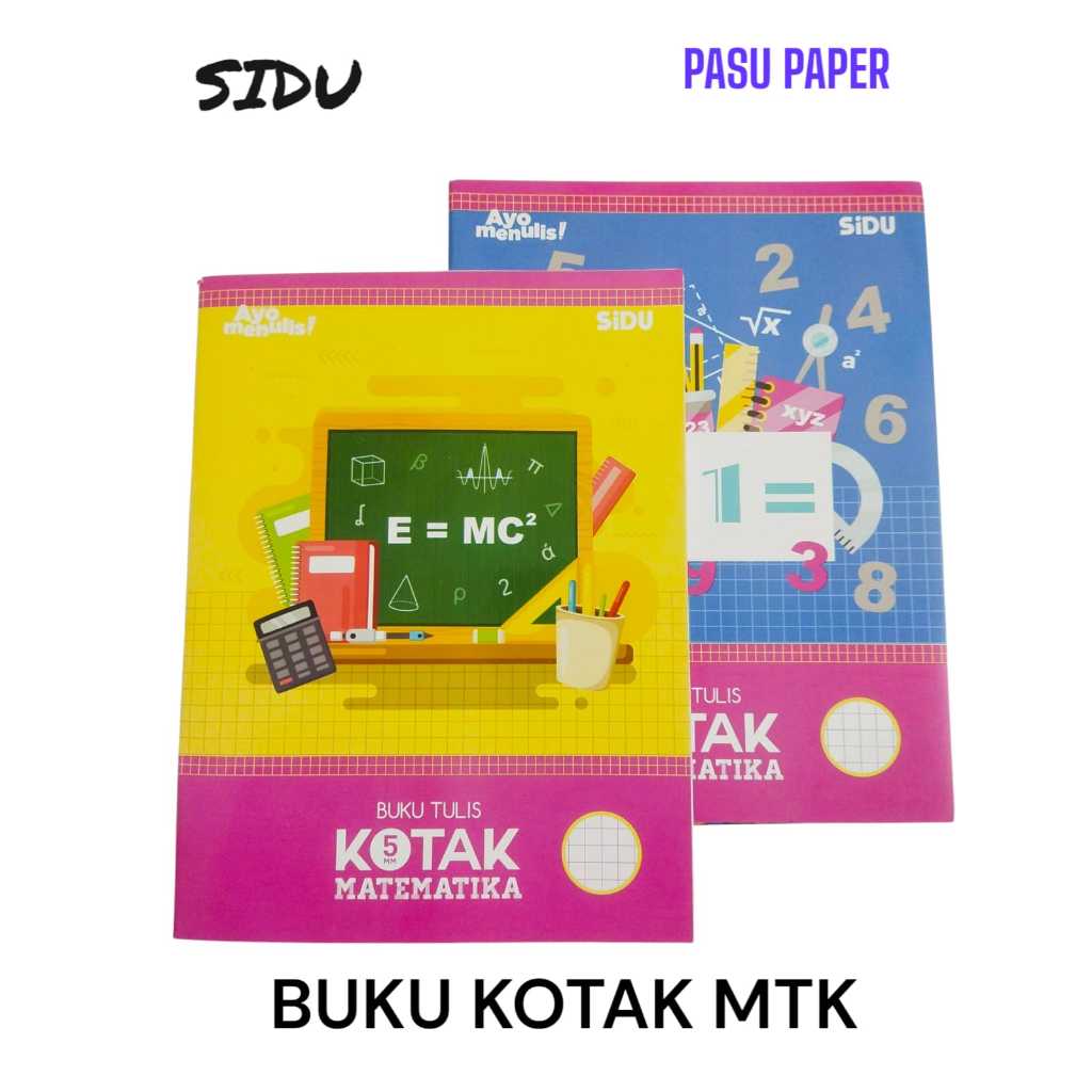 

Buku Tulis Kotak Matematika SIDU 38 Lembar - Sinar Dunia - Varian - PCS