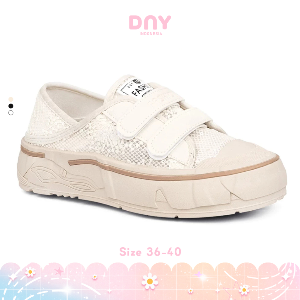 Sepatu DNY Sepatu Sneakers Perempuan Import ala Korea Sneaker Rajut Wanita Spatu Casual Cewek Spatu 
