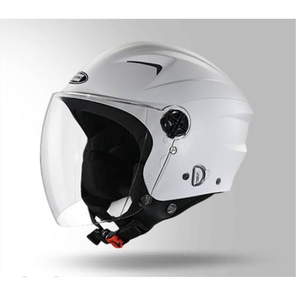 HELM STUDDS RAY SUPER WHITE RETRO CLASSIC VESPA HARLEY ORIGINAL