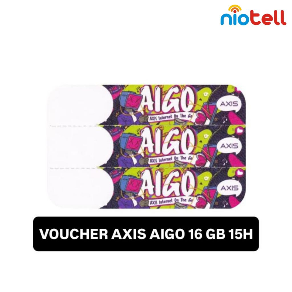 Voucher Axis 16GB - Masa Aktif 15 Hari | Kuota Besar & Internet Cepat
