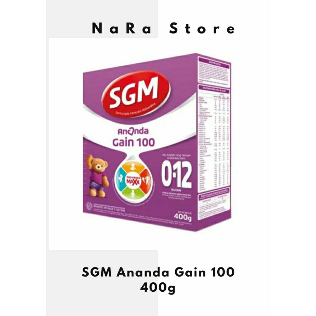 SGM Ananda Gain 100 400g