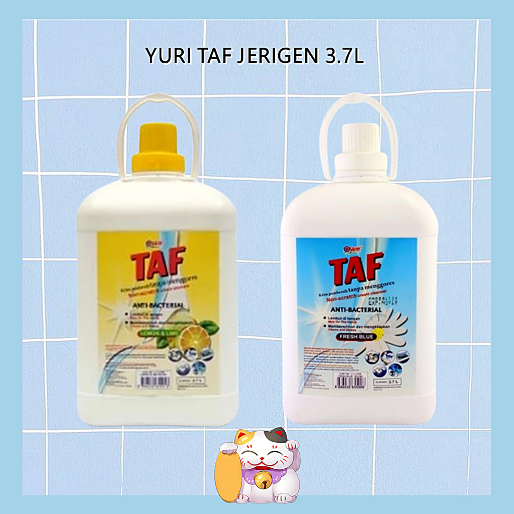 Yuri TAF Cream Cleaner Jerigen 3,7L / Krim Cream Pembersih Stainless Serbaguna