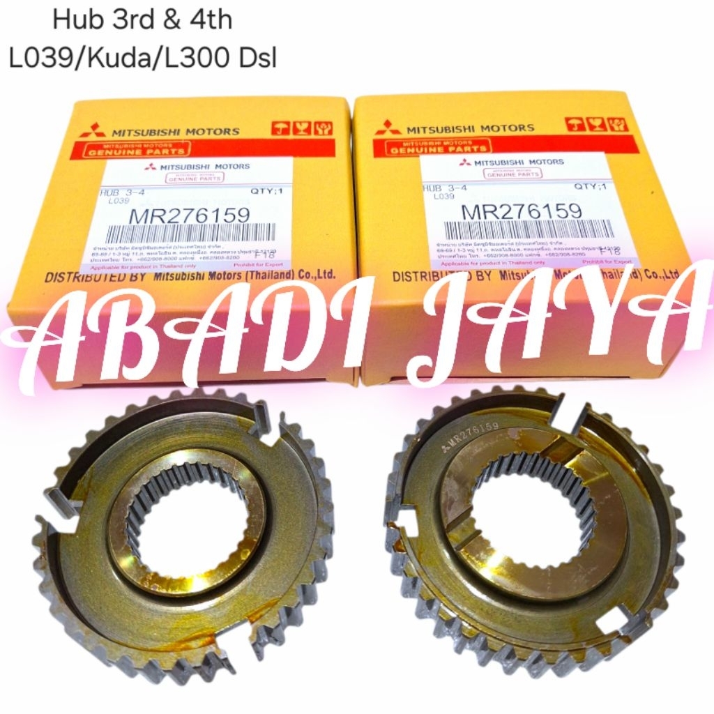 HUB GIGI 3-4 MITSUBISHI L300 L038 L039 KUDA DIESEL ORIGINAL