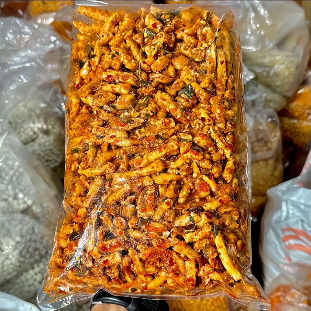 

Basreng Pedas Daun Jeruk Cemilan Snack Viral Murah