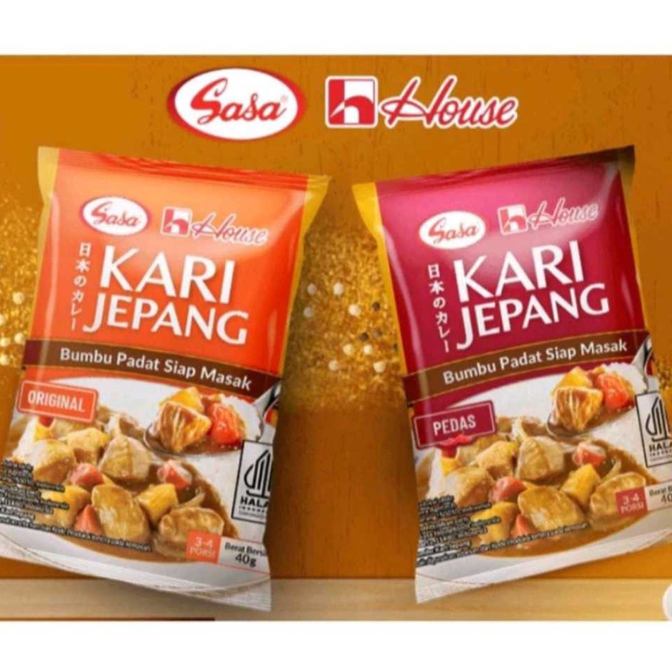 

SASA KARI JEPANG Bumbu Padat Siap Makan 12 SACHET 2gr