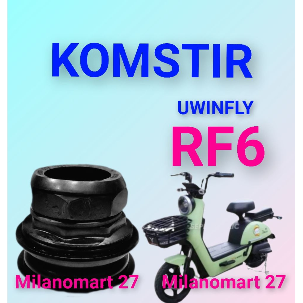 komstir uwinfly rf6 kones headset sepeda listrik uwinfly RF6