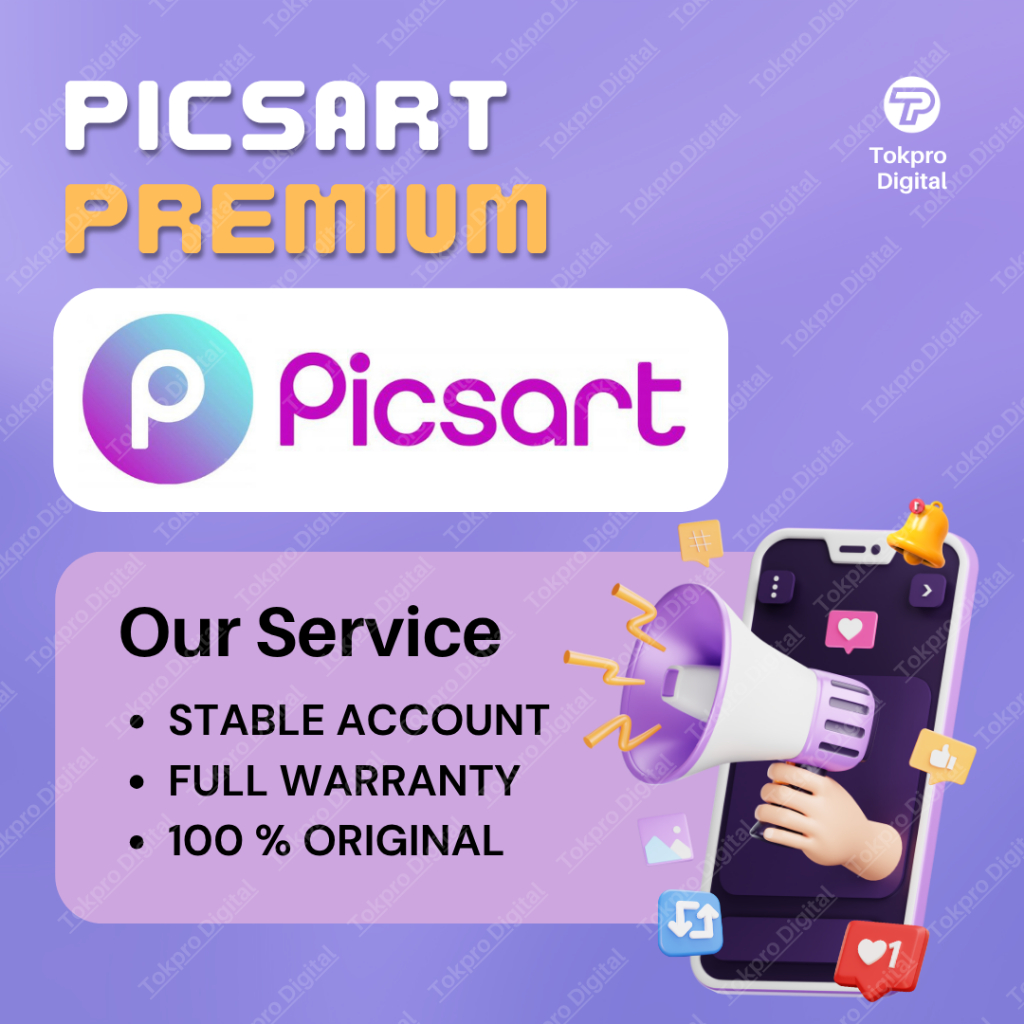 PicSart Gold Premium 1 Tahun