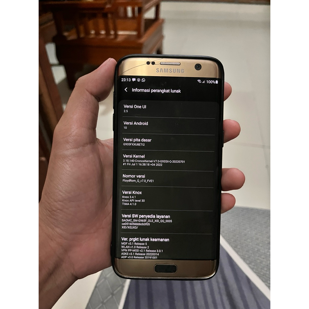 samsung s7 edge sein second