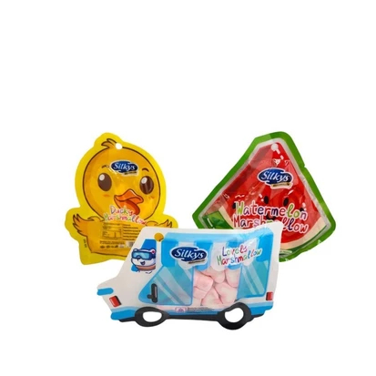 

Silkys Marsmallow Karakter - Netto 1gr