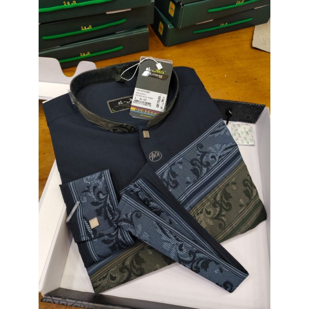 BAJU KOKO AL MIA PLATINUM ORIGINAL NAVY