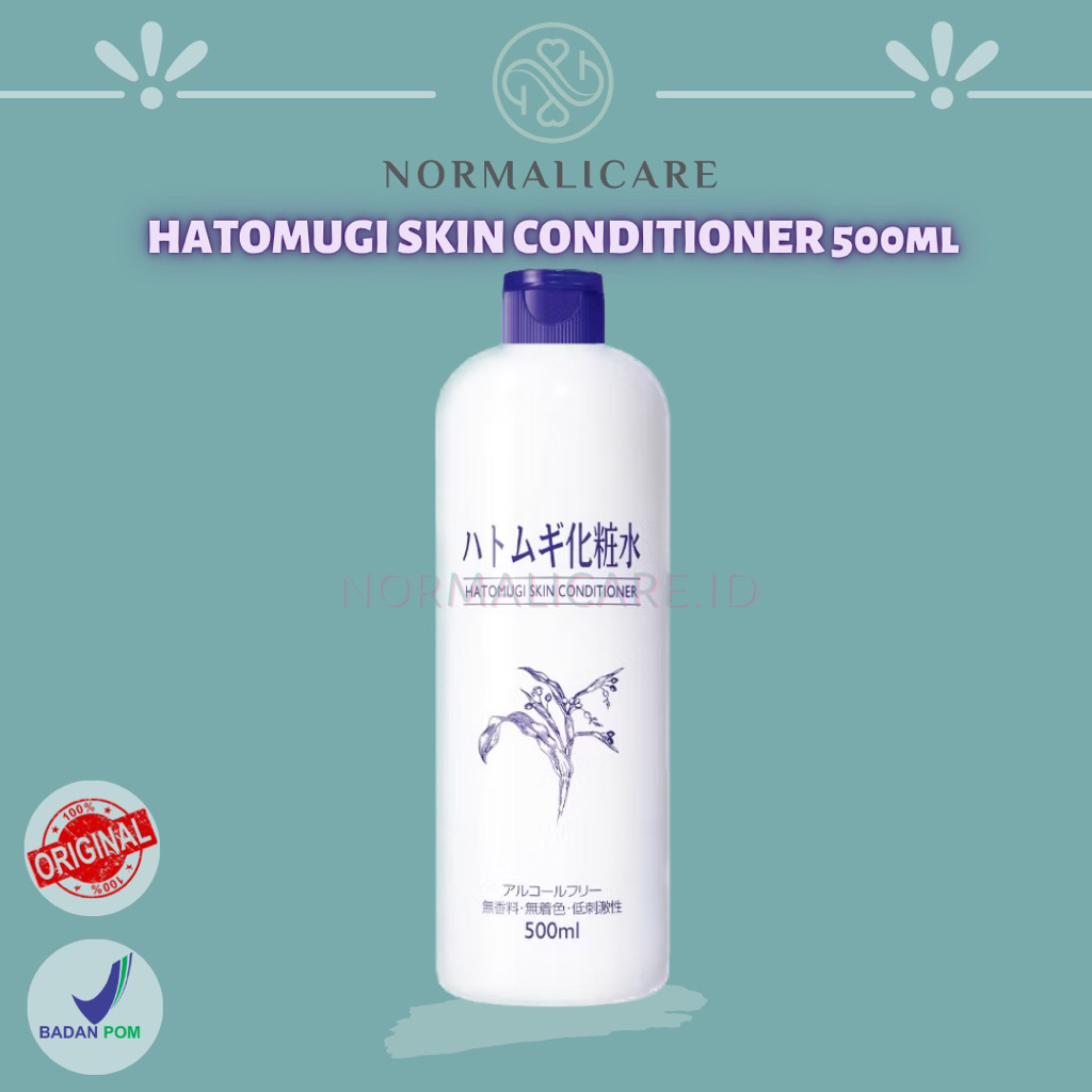 [ READY STOCK ] Hatomugi Skin Conditioner Toner 500ml (0% ALCOHOL) MURAH ORI 100% BISA COD | Hatomug