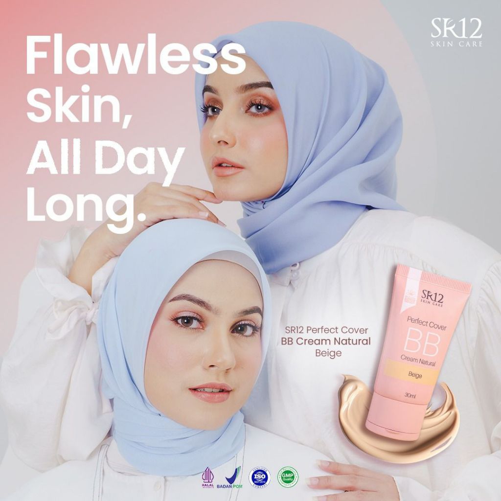 BB CREAM PELEMBAB WAJAH FOUNDATION BEDAK REMAJA CREAM SR12 PENCERAH WAJAH SR12 SKINCARE