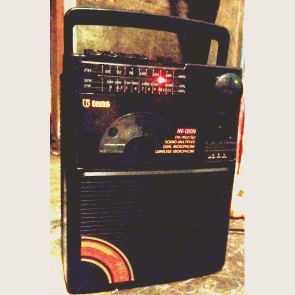 TENS radio tape portable