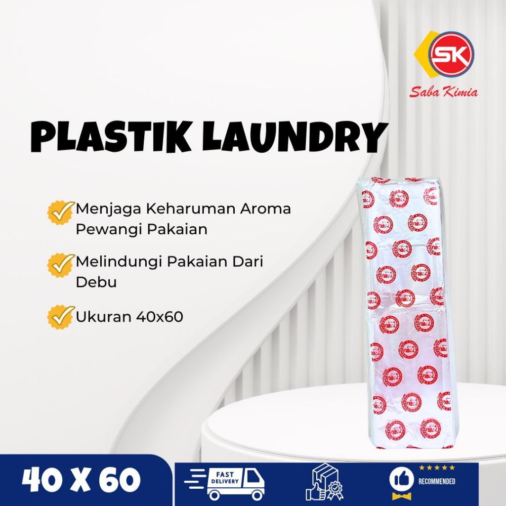Plastik Kantong Laundry | Plastik Laundry PP 40 X 60