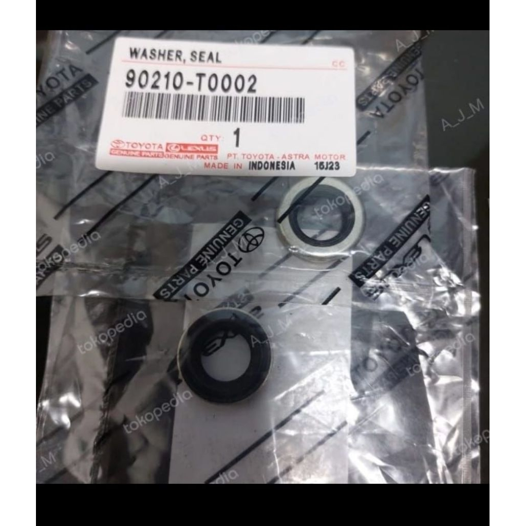 Seal Ring Washer Seal Tutup Klep Calya Sigra 1.200cc Agya Ayla 1.200cc Original