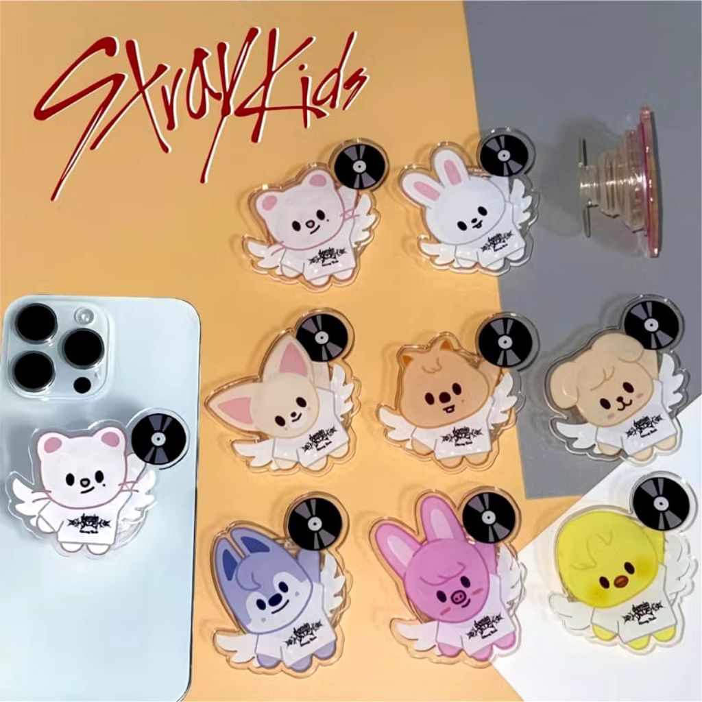 Stray Kids Griptok SKZOO Phone Holder Phone Grip Popsocket