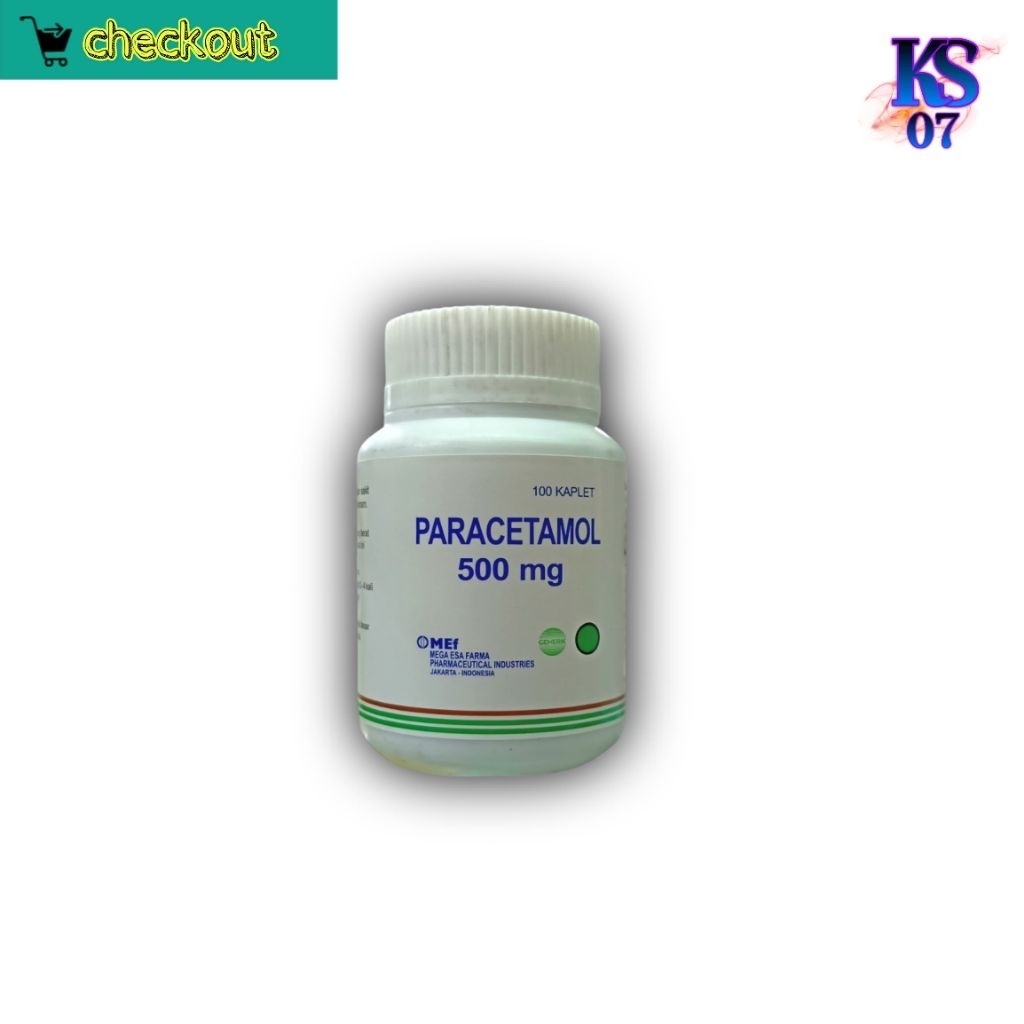 Paracetamol 500mg MEF Pot / Paracetamol