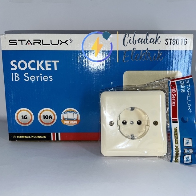 Saklar IB Stop Starlux & Tofuda/ Colokan Listrik Tanam