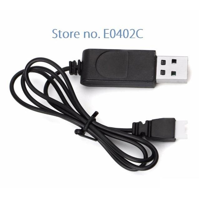 Batere Battery USB Charger dron 3.7V 1S LOSI Syma X5 X5C Hubsan H107L H107C HX750 charger drone HJ14