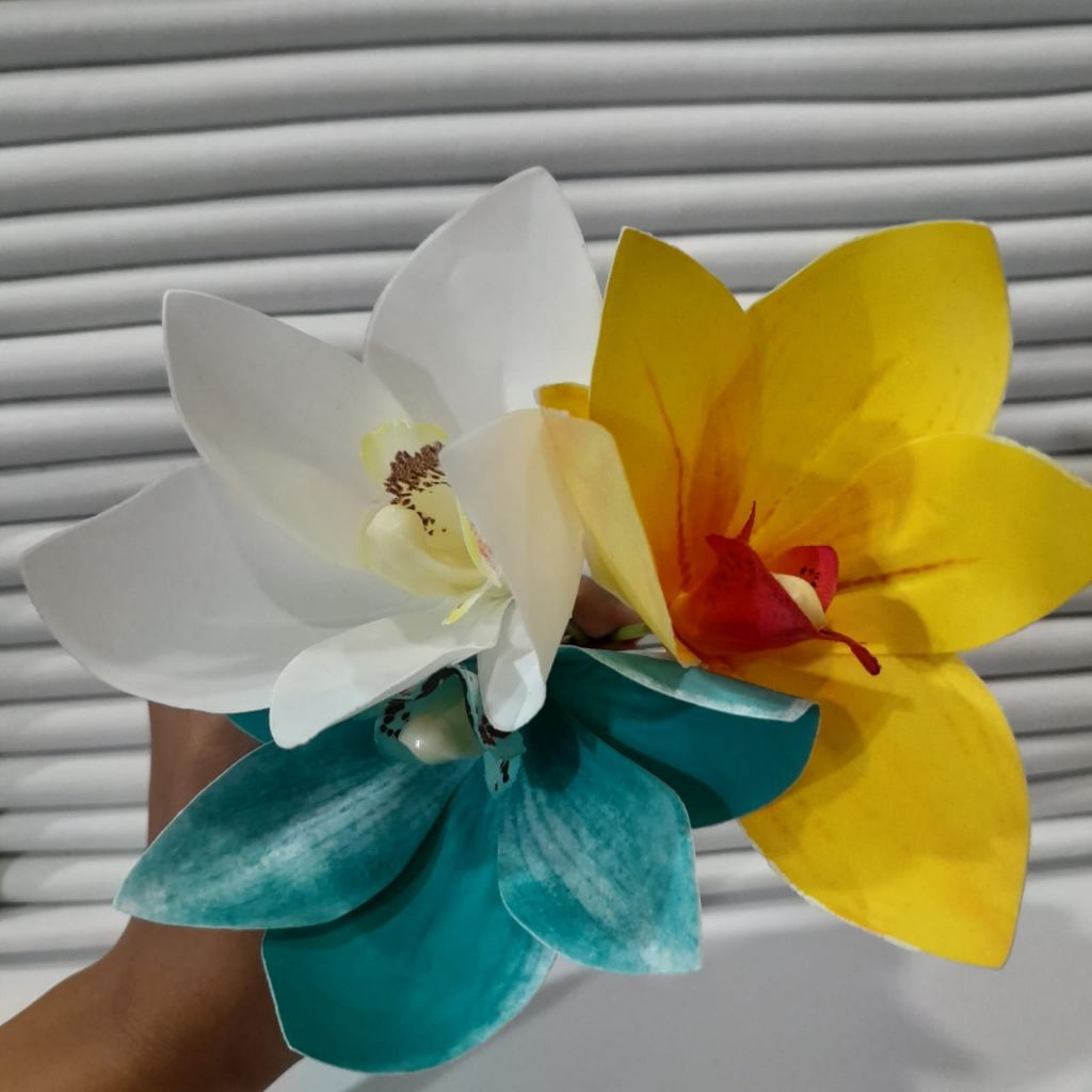 cucuk rambut bunga anggrek / cucuk semanggi bunga anggrek / cucuk bunga anggrek untuk sanggul bali /