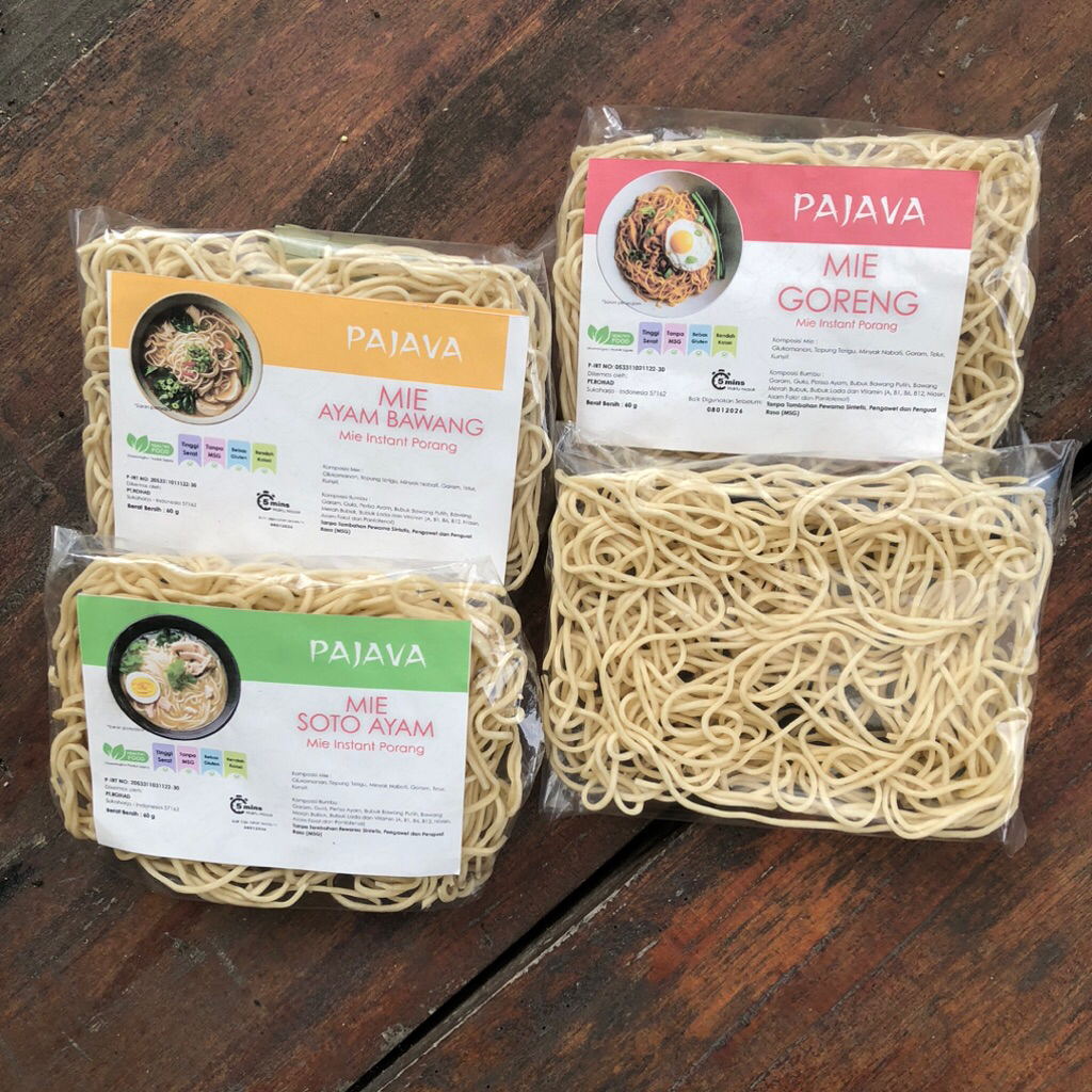 

MIE PORANG PAJAVA Mie Sehat