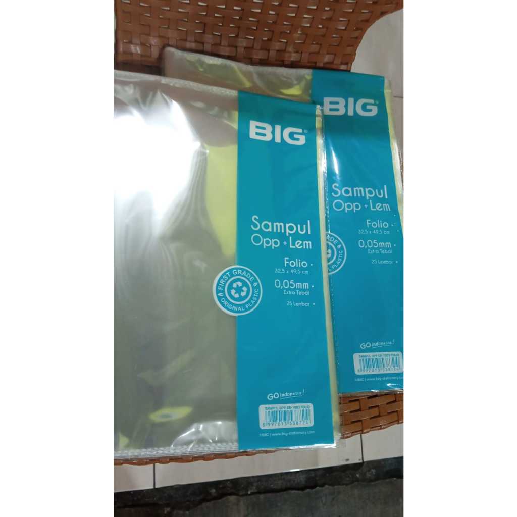 

BIG Sampul Opp + Lem Folio