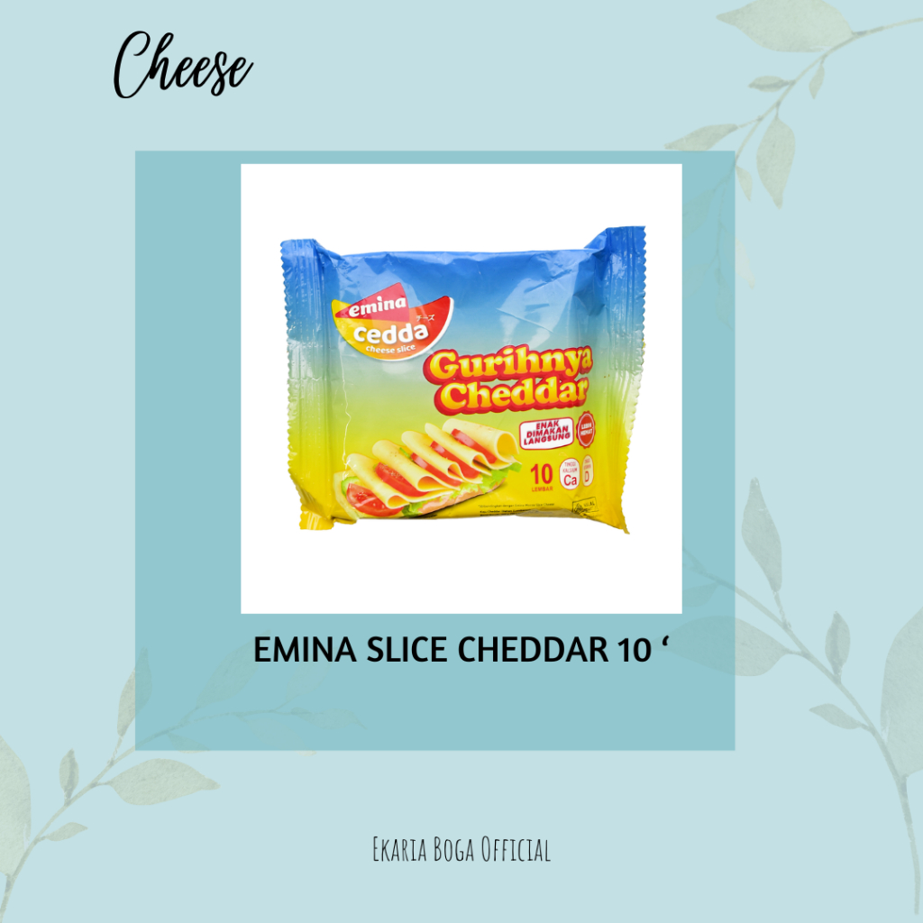 

KEJU | KEJU CHEDDAR OLAHAN | EMINA SLICE | EMINA SLICE CHEDDAR 10'