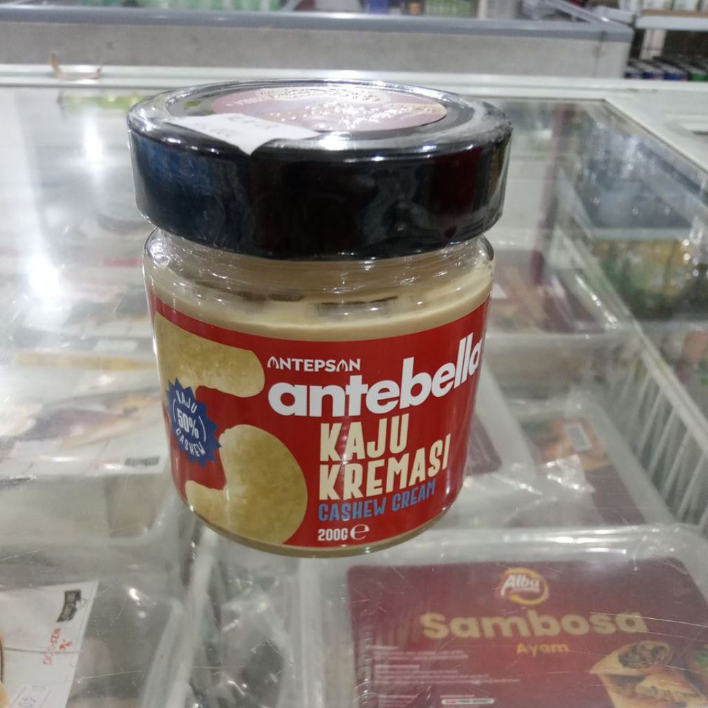 

ANTEBELLA KAJU KREMASI CASHEW CREAM 50% BERAT BERSIH 200 GR