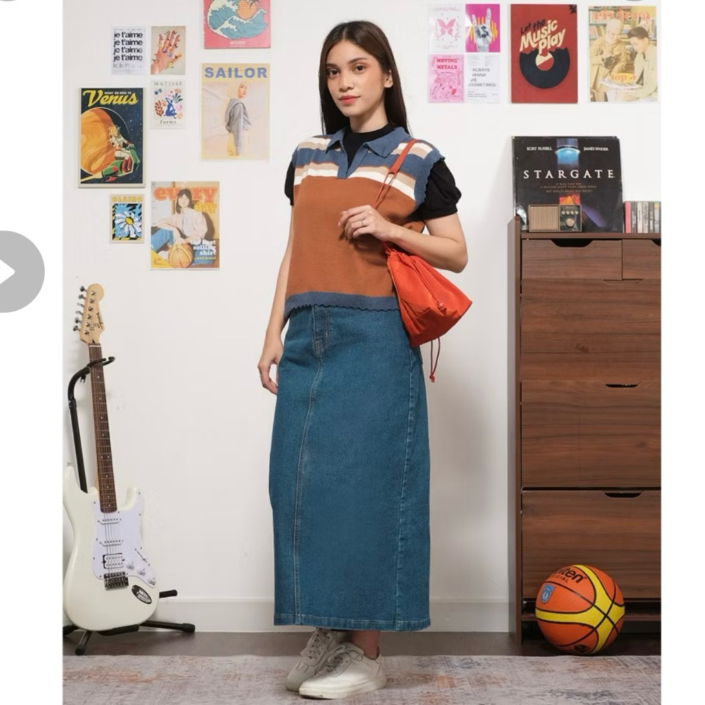 THENBLANK Denim Skirt