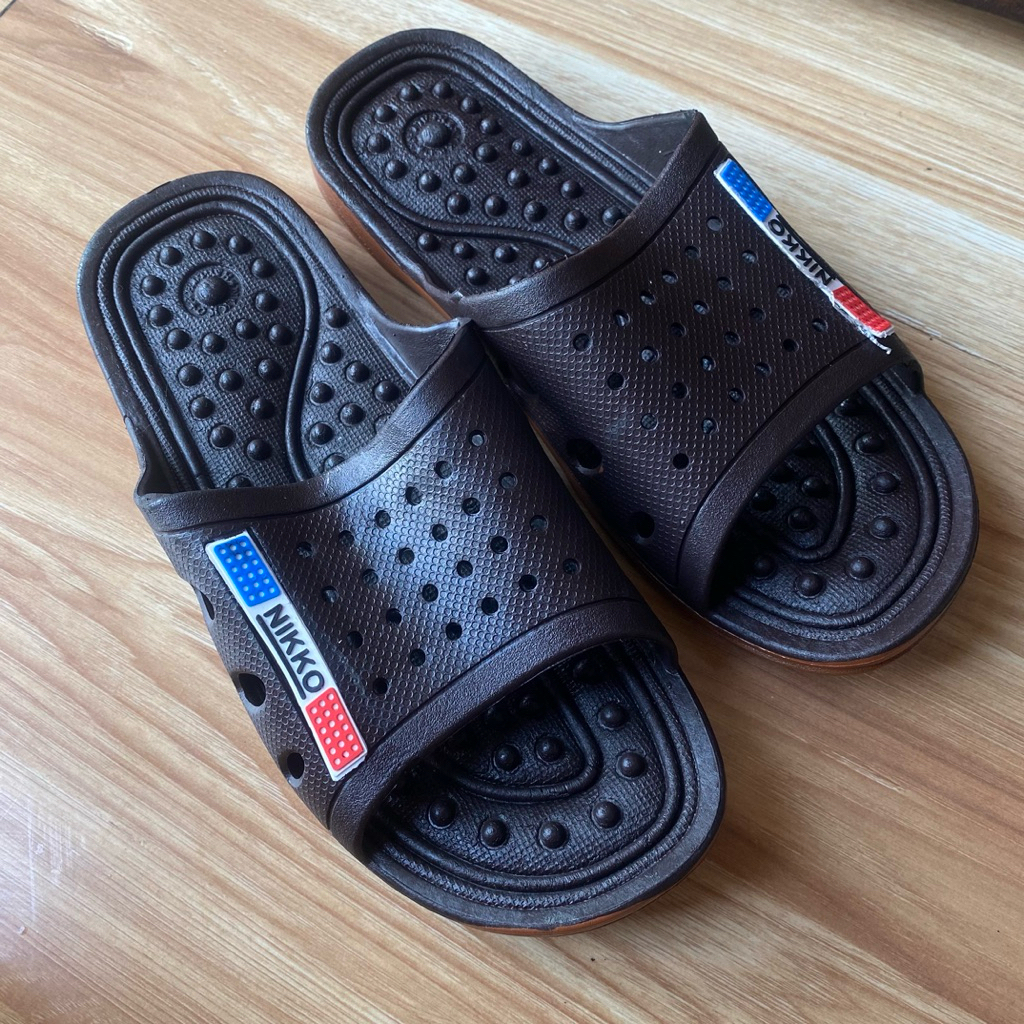 NIKKO 8012 8060 SANDAL SELOP NIKKO REMATIK DURI BESAR SANDAL KESEHATAN HEALTHY TERAPI SANDAL BAPAK C