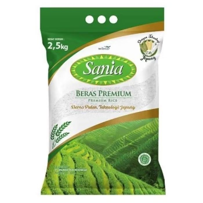 

Beras Premium Sania 2,5kg