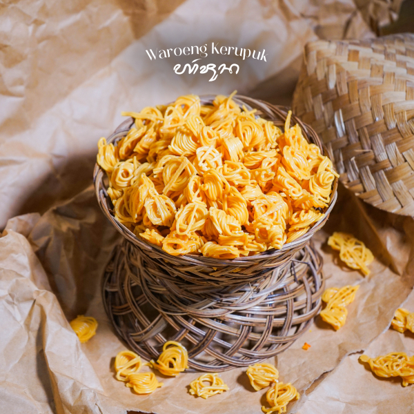 

Kerupuk Keong Kuning (Mentah)