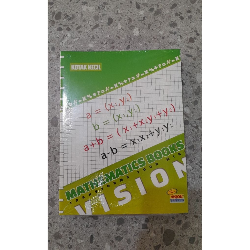 

BUKU KOTAK KECIL/STRIMIN VISION ISI 38 LEMBAR