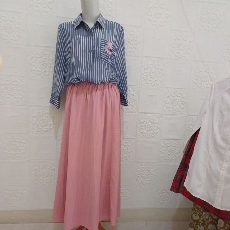 One Set(kemeja+rok) Preloved