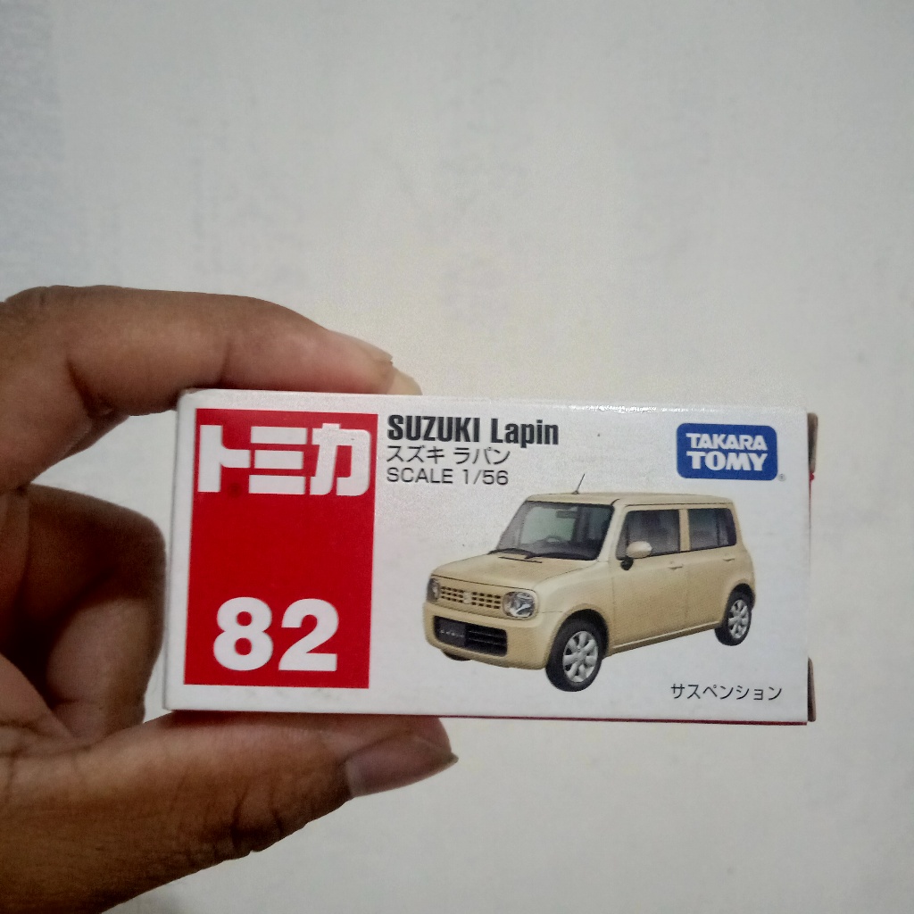 Tomica Reguler no 82 Suzuki Lapin Takara Tomy Koleksi Diecast mobil