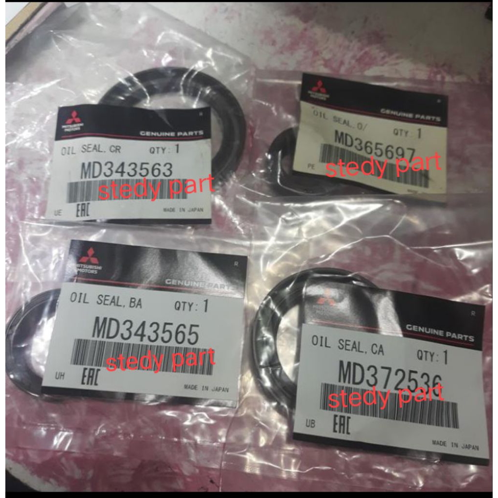 Oil seal timing belt kuda 2000cc asli original genuine part MD343563 MD365697 MD343565 MD372536
