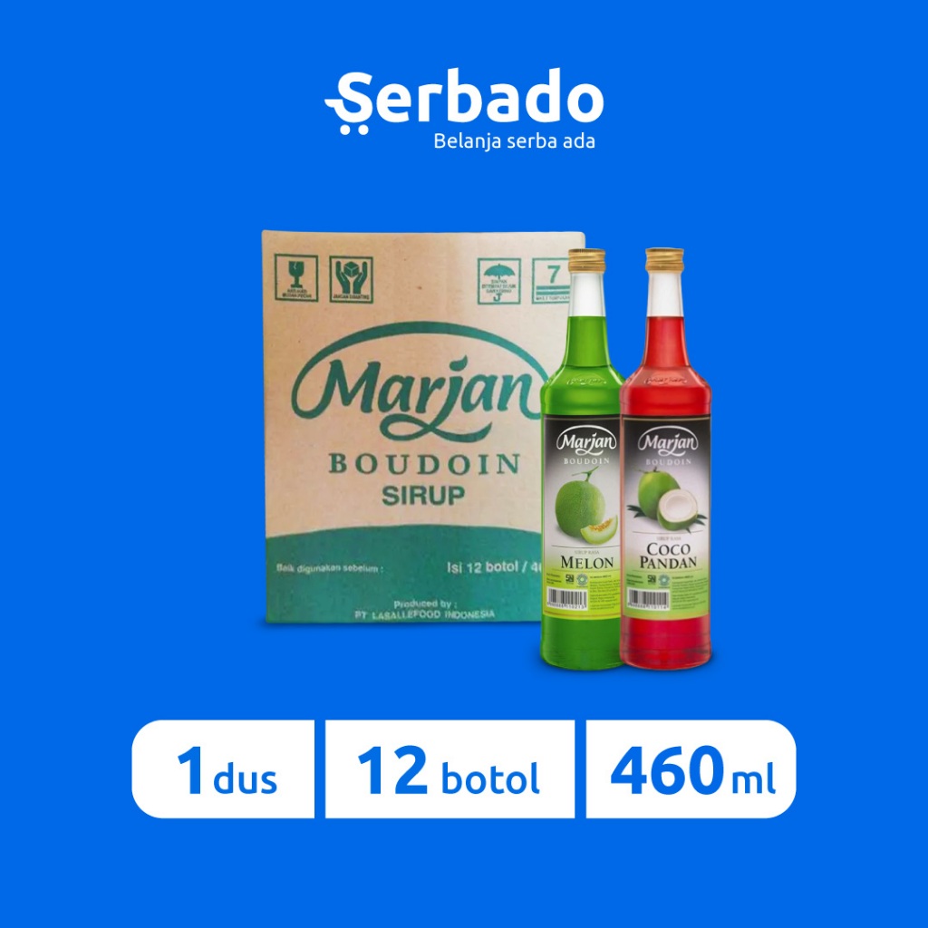 

Marjan Boudoin Syrup Kemasan Botol 420ml 1 Dus (isi 12 botol)