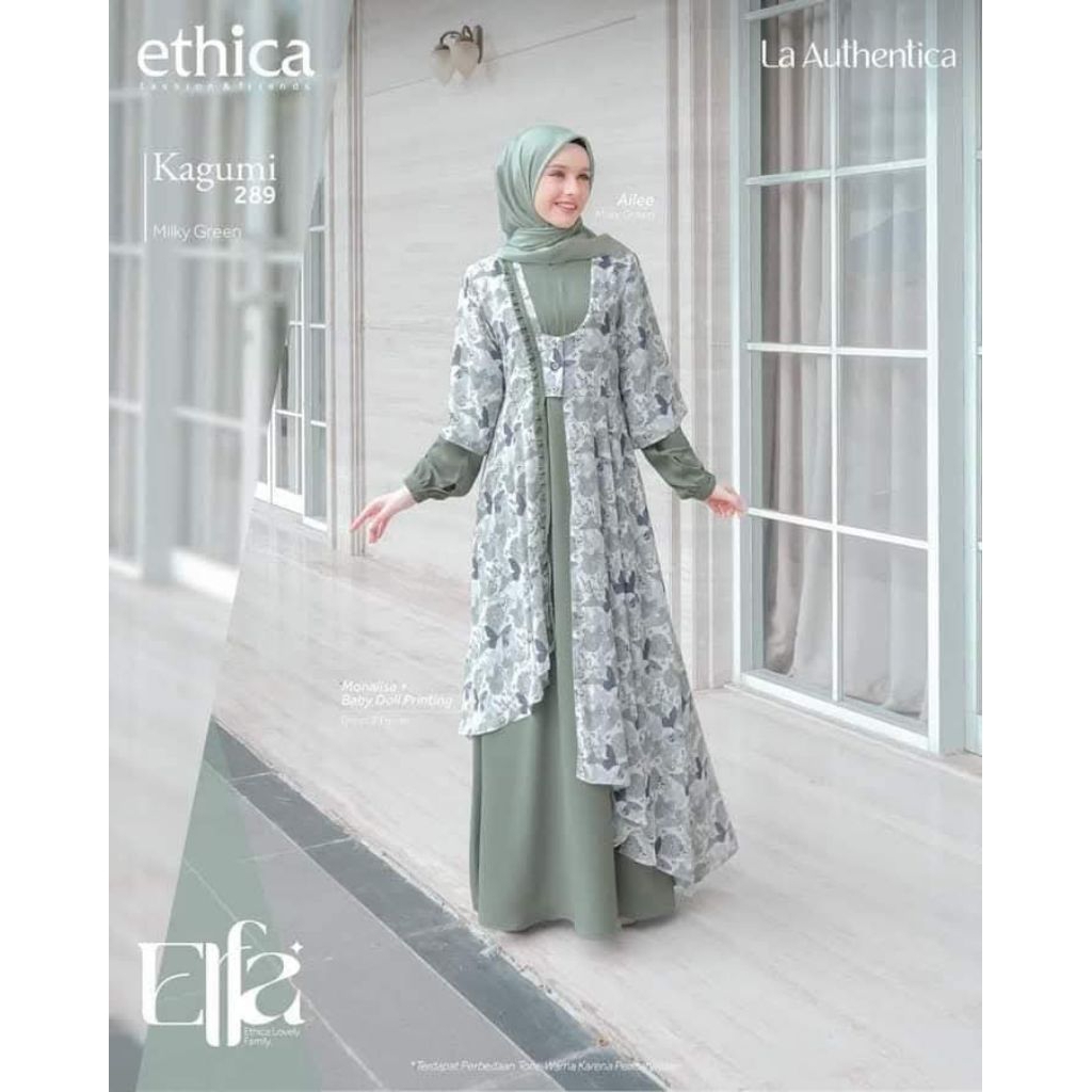 PROMO Ethica Kagumi 289 Milky Green