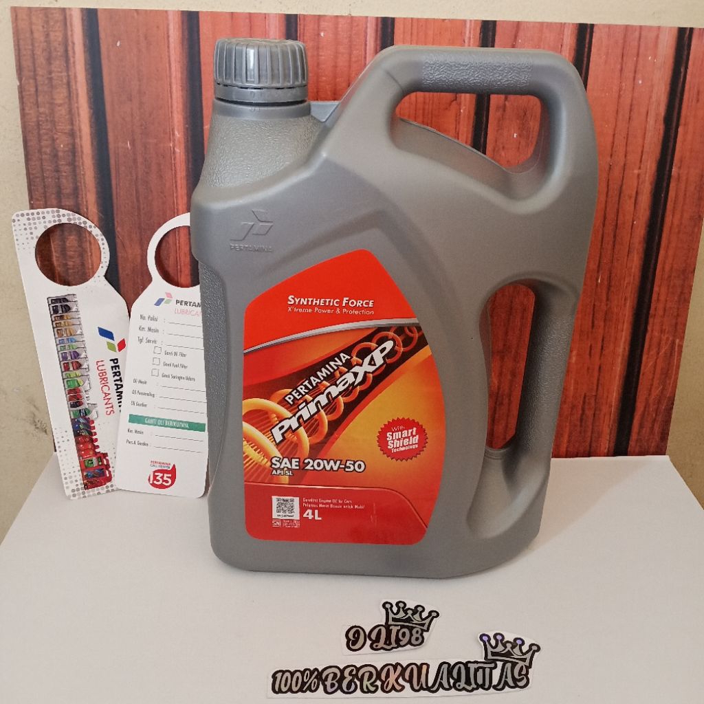 OLI OIL PRIMA XP 4LITER PELUMAS OLI MESIN SEMUA MOBIL