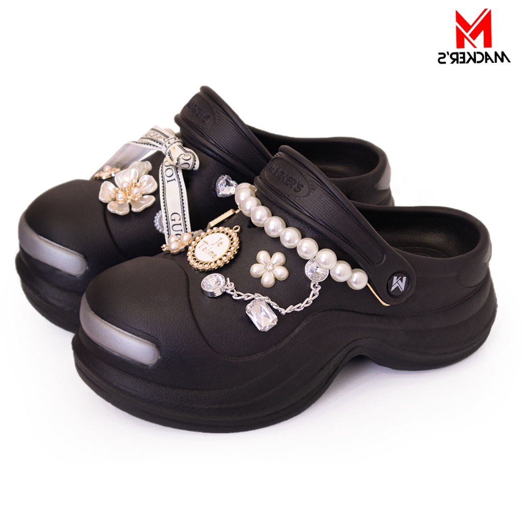 [MACKER'S] T11 +200 Sandal Baim wanita kekinian Dengan model terbaru lucu sandal kodok wanita lucu s