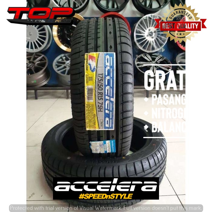 BAN MOBIL MERK ACCELERA PHI-r 175 50 RING15 II BAN MOBIL 175/50 R15