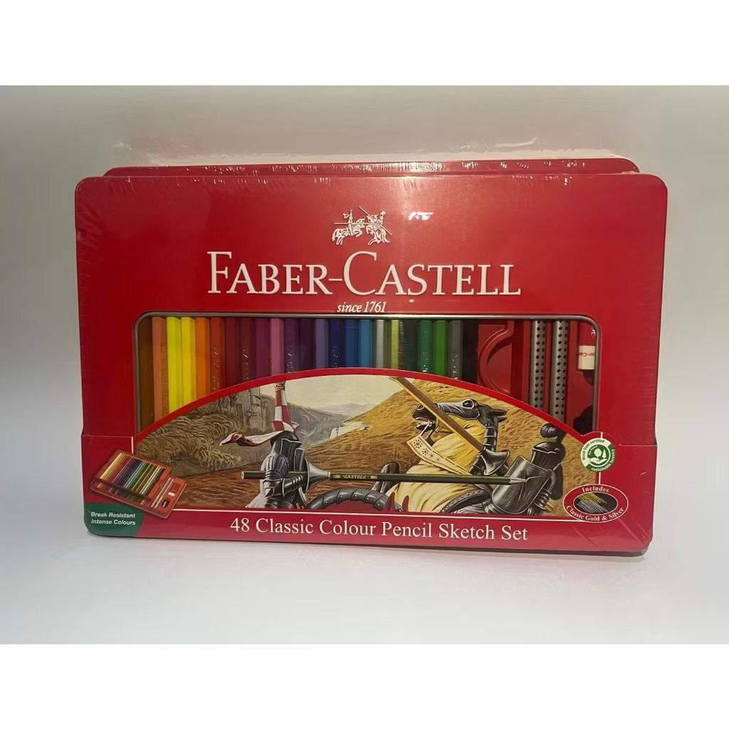 

Pensil Warna Faber Castell 48 Classic Kemasan Kaleng (Tin Case) Free Rautan