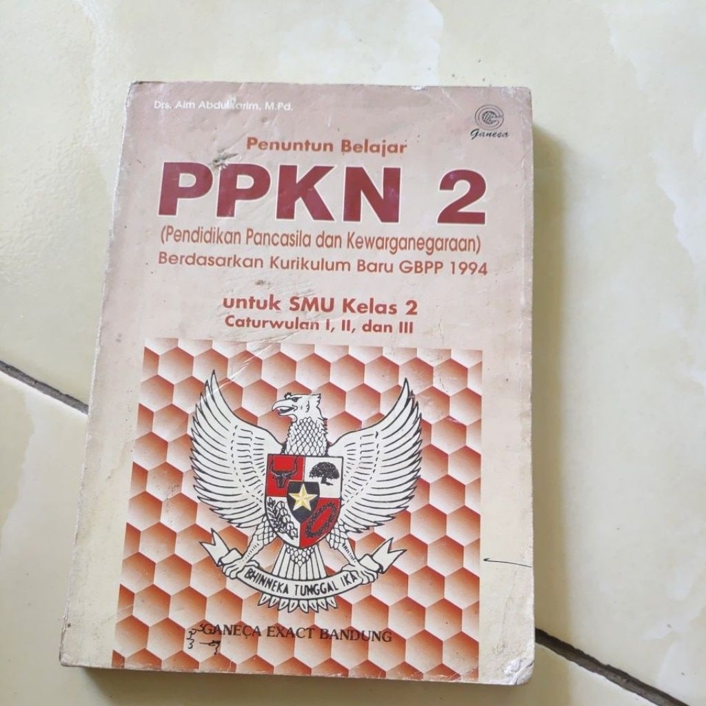 Penuntun Belajar PPKN 2 UNTUK SMU KELAS 2