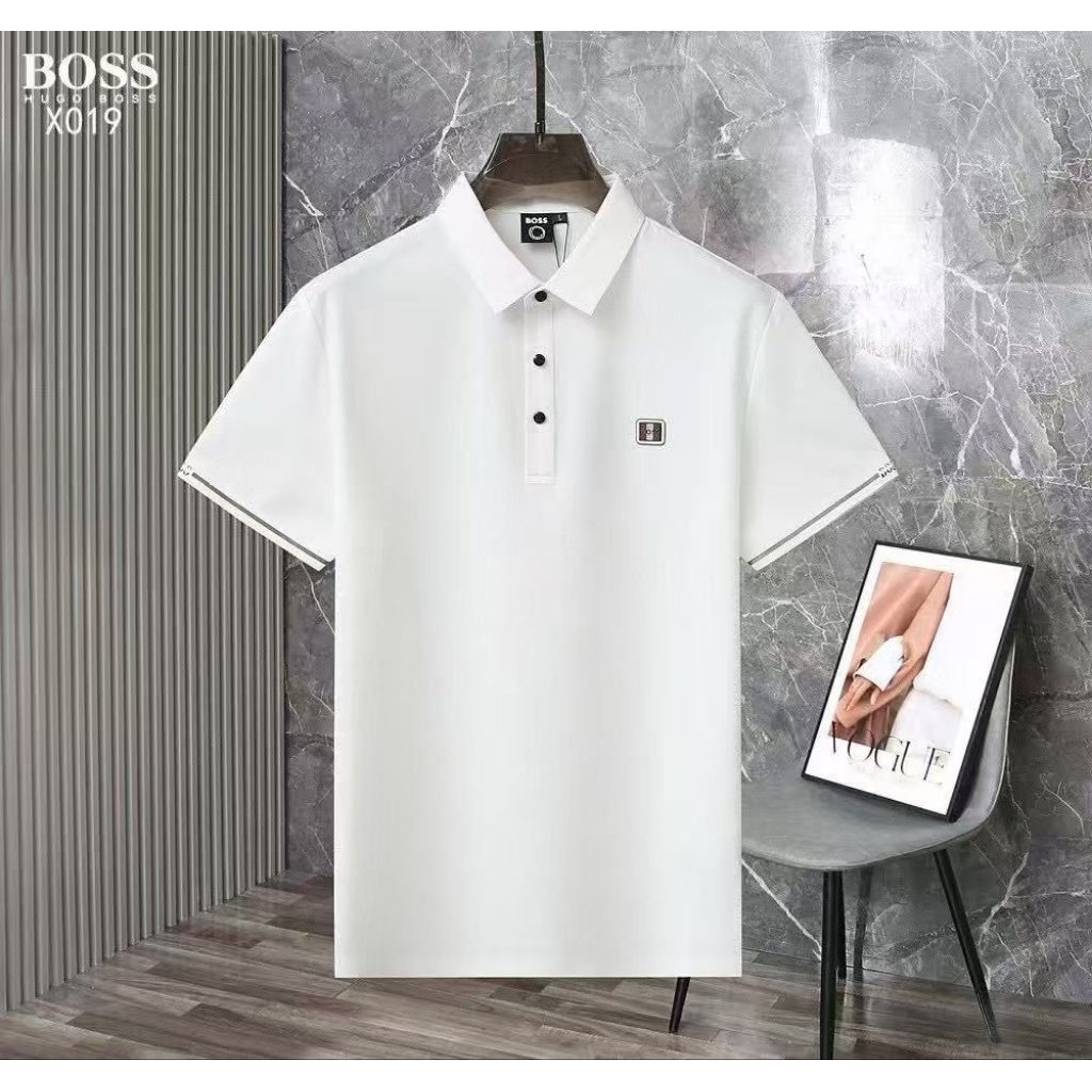 KAOS BERKERAH PRIA BRANDED MIRROR IMPORT