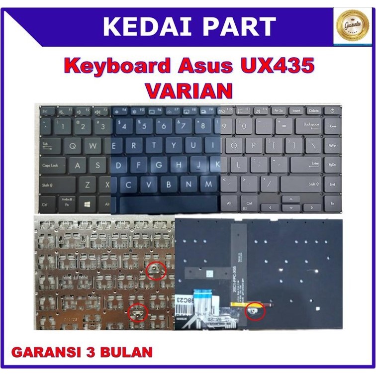 Keyboard Asus Zenbook 14 UX435 U4800 UX435EA UX435EG U4800EG Backlight Backlite